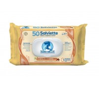 Elanco Salviette Detergenti Vaniglia Cannella per Cani da 50 Pezzi